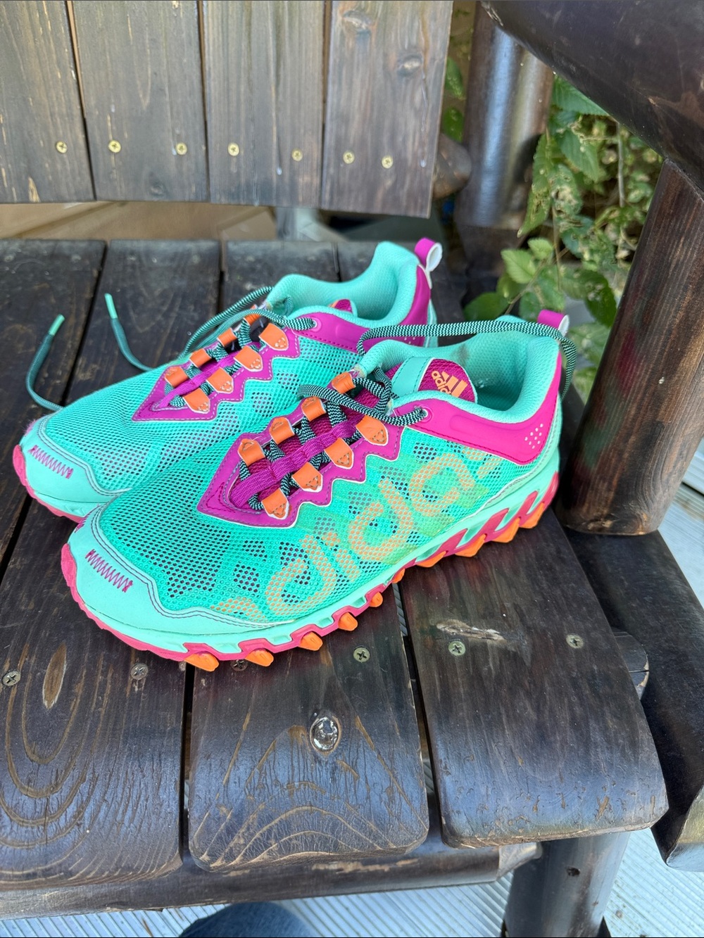 adidas Women's Teal, Pink & Orange Trail Running Shoes